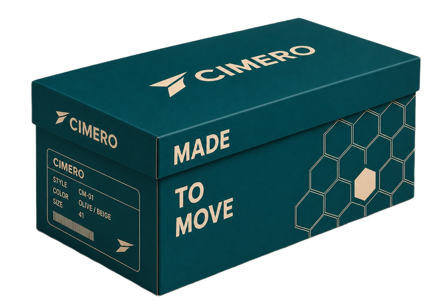 Branded shoe box